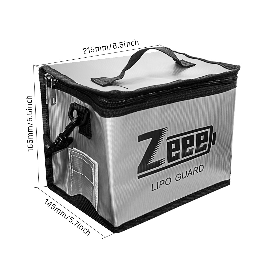 Zeee リポバッテリー安全バッグ 215*145*165  - Drone Battery Bag のレビューと価格