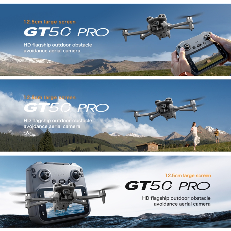 GT50 ミニドローン デュアルカメラ 8K 空撮機 障害物 - Jjrc Drone X12 のレビューと価格